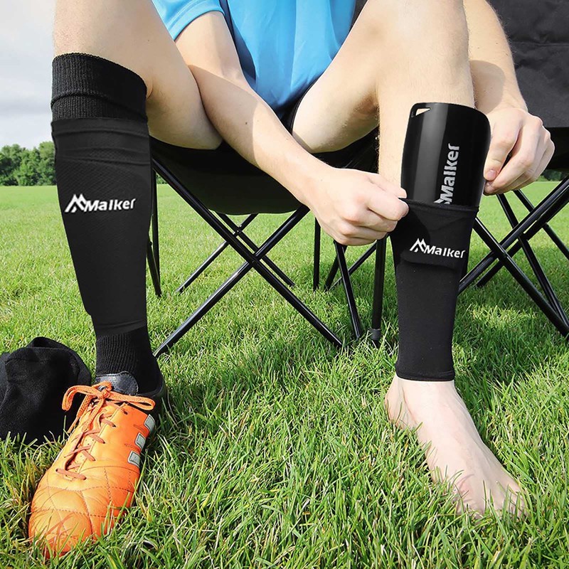 Malker Soccer Shin Guards for Kids Youth Adults Shin Guards