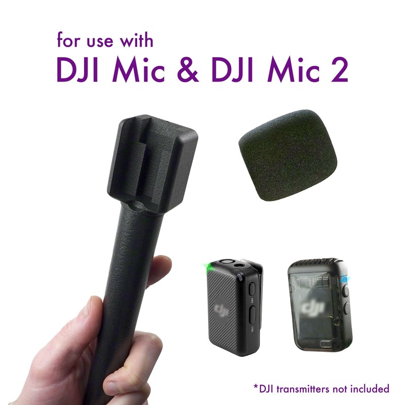 Two Classic Interview Adapters for DJI Mic & DJI Mic
