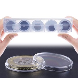 Coin Capsule, Coin Case, Commemorative, Coin Storage, 1.2 inches (30 mm), Pack of 100