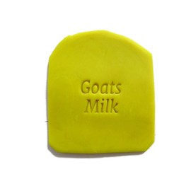 thin letters Goats Milk