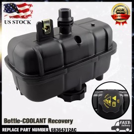 Murpaauto For 2018-2023 Jeep JL Wrangler 2.0L Engine Coolant Reservoir Crown 68364312AC
