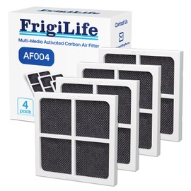 FrigiLife AF004 Replacement for LG LT120F Refrigerator Air Filter, Compatible with Kenmore Elite 469918, ADQ73214402, ADQ73214403, ADQ73214404, 4PACK