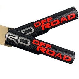 3D Emblem Badge Nameplate Compatible with TRD Offroad Left and Right Side Badges Emblems ABS Plastic Off RoadEmblem with Strong Adhesive 0516 （2 Pack Offroad