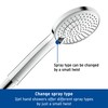 Duravit Universal Shower Head, Handheld Shower Head with 3jet Types