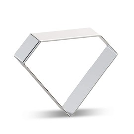 WDYJMALL Diamond Gemstone Shape Cookie Cutter