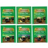 Twinings Green Tea Bags Sampler Assortment, Variety Pack (18 Count)