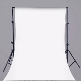 Photography Background 3x5 5X7FT Vinyl Studio White Photo Background Photography Backdrop Photo Studio - 5x7FT