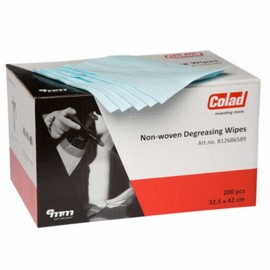 Colad Lint Free Non-Woven Degreasing Wipes 200 Pack