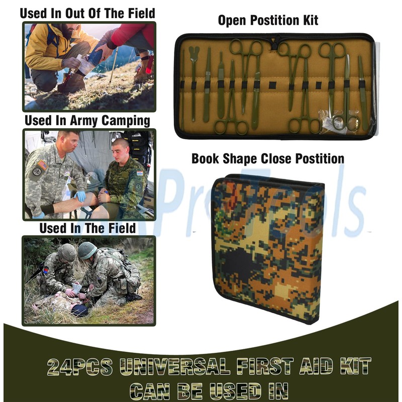 AAProTools 24 PC U.S. Army Style Surplus Emergency Survival Kit