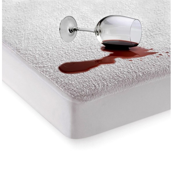 Waterproof Mattress Protector 100% Terry Top Cotton - Single (92X190)