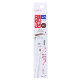 FASIO Powerful Stay Eyebrow Pencil D BR300, Brown, 0.2 g (0.2 g)