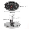 BlingGlow 800℉ Oval BBQ Pit Smoker Grill Thermometer Dial Temperature