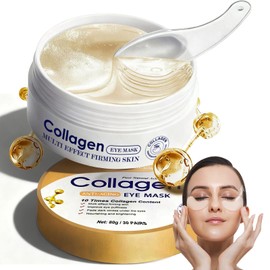 Under Eye Gel Patches 60Pcs Collagen Eye Mask – Hydrating Under Eye Patches for Dark Circles, Puffiness & Fine Lines, Soothing Eye Gel Patches for Men & Women