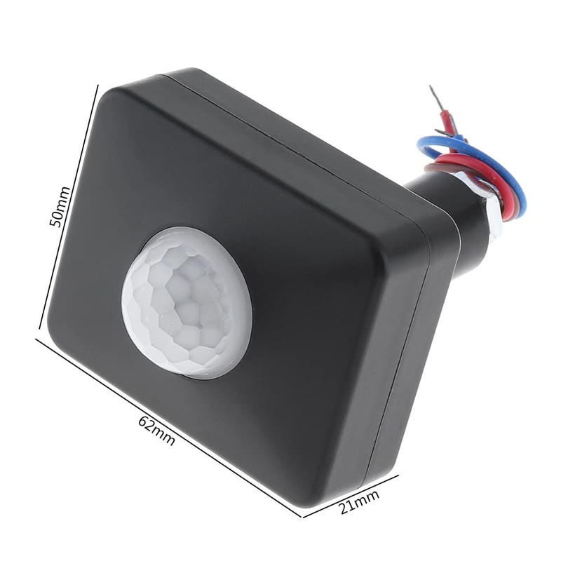 RTNLIT 110-265V Infrared Motion Sensor Switch, 3 Way PIR Motion