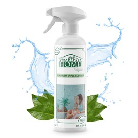 CHOMP! Painted Wall Cleaner Spray, Multipurpose for Walls, Ceilings, and Baseboards, Removes Dirt, Dust, Odor, Stains, Healthier Home 5-Minute CleanWalls 4-in-1, 32 Ounces (Eucalyptus Tranquility)