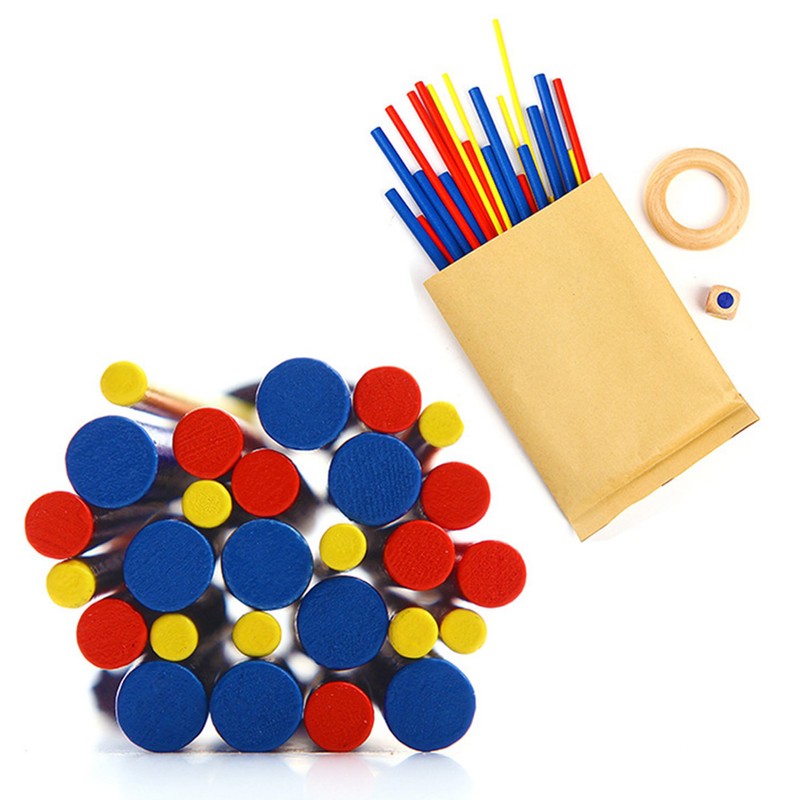 Wooden Stick Toy Early Educational Learning Intelligent Toys for Kid