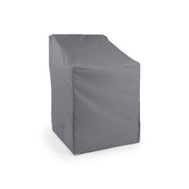 Covermates Outdoor Chair Cover - Water Resistant Polyester, Drawcord Hem, Mesh Vents, Seating and Chair Covers, 30W x 38D x 36H, Charcoal