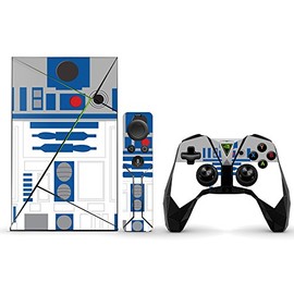 MightySkins Skin Compatible with NVIDIA Shield TV wrap Cover Sticker Skins Cyber Bot