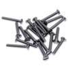M3 (3mm x 30mm) Slot Raised Countersunk Machine Screw (Bolt)