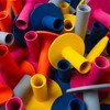 ECADDIE Rubber Golf Tees - Suitable for Driving Range Mats,
