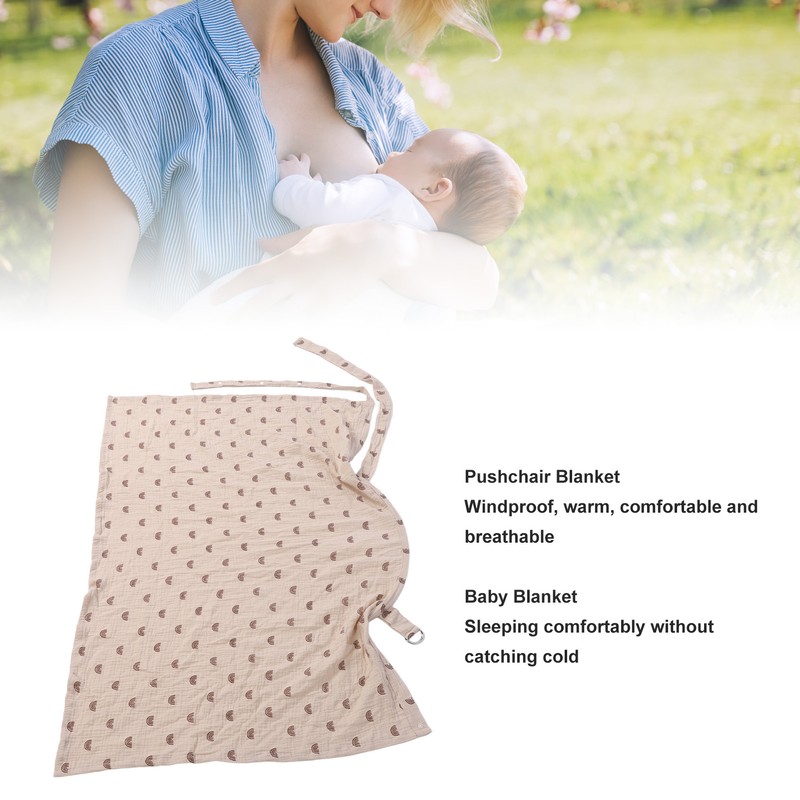 Breastfeeding Cover Breathable Soft 360 Degree Coverage Lightweight Maternity Feeding