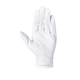 Travis Matthew 1MAA235 Men's Left Glove (Grip Strength, Brand Logo) / Golf, White, L 9.1 - 9.4 inches (23 - 24 cm), white