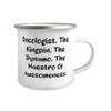 Brilliant Oncologist 12oz Camper Mug, Oncologist. The Kingpin. The, Fancy