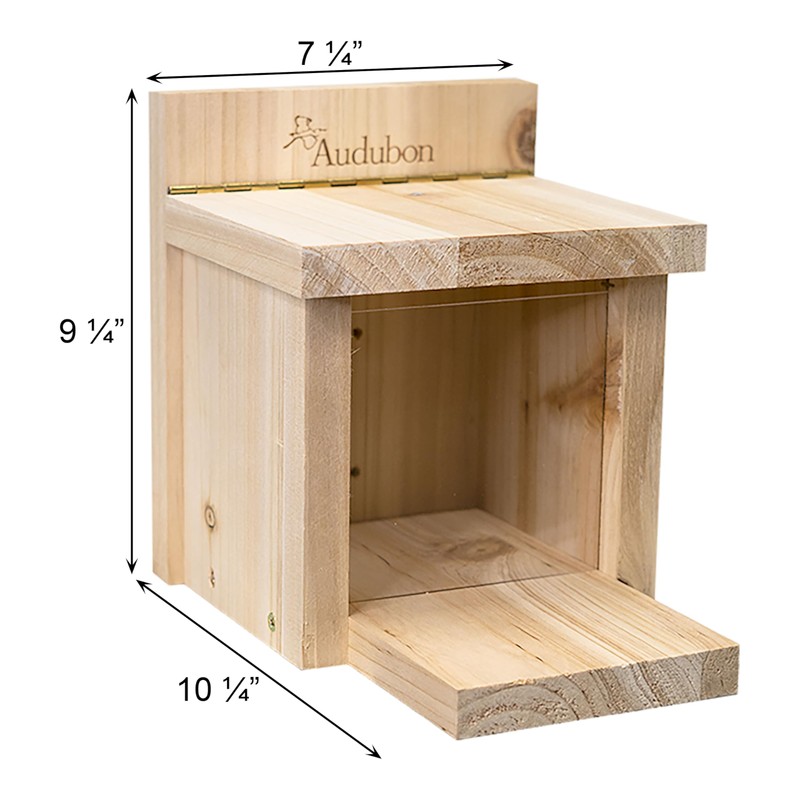 Woodlink NASQBOX Audubon Squirrel Munch Box Feeder