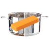 PEARL Stainless Steel Erasers: Set of 3 Stainless Steel Erasers