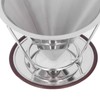 Reusable Coffee Dripper Stainless Steel Silicone Reusable Coffee Filter with