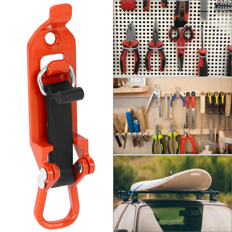 QWORK® 4 Pack Shovel Holder, Shovel Mount for Roof Rack,