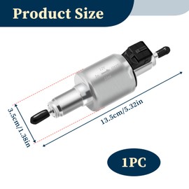 12V Diesel Heater Fuel Pump, Heater Diesel Pump Parking for Webasto Eberspacher 2KW 3KW 5KW 8KW Diesel Air Heaters Pulse Pump Electromagnetic Oil Pump Replacement, Heating System Fuel Pump for Vehicle