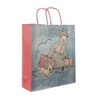 Moulinsart Recycled Paper Bag Tintin and Snowy ils Arrive 36