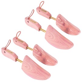 FootFitter Western Cedar Boot Tree - Best Shoe Trees for Western Cowboy Style Boots with USA Wood - Women's Medium, 2 PACK