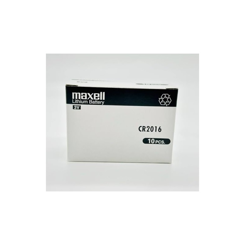 CR 2016 MAXELL LITHIUM BATTERIES (2 piece) 3V Watch 2016