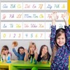 12 Pieces Alphabet Line for Classroom Wall Pastel Cursive Alphabet