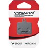 VandormSPORT - HOPE MINI - SEMI METALIC SILVER PADS