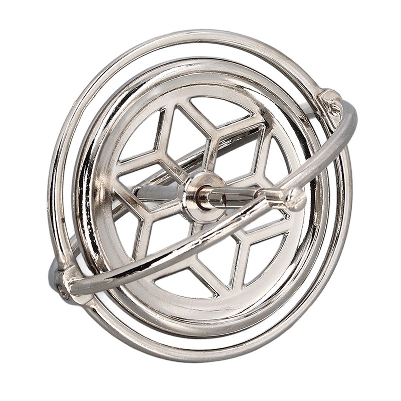 Alloy Gyroscope Toy Balance Relaxing Multi Functional Decompression Finger Gyroscope