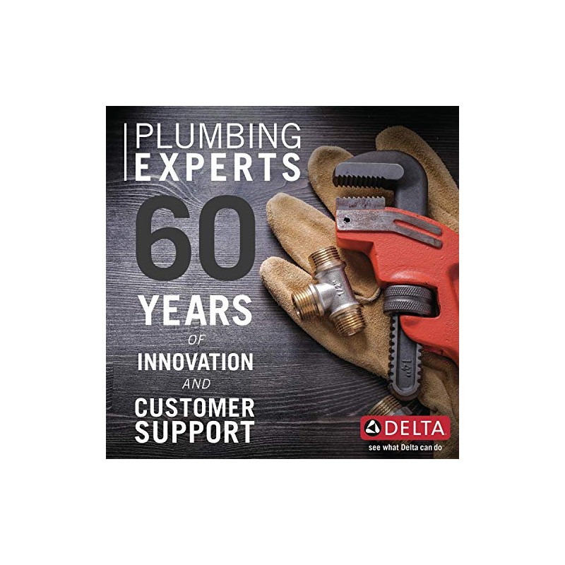 Delta Faucet 1/2" x 3/8" Straight Supply Stop Valve with