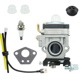 KELKONG CM46BT Carburetor for Craftsman CMXGAAH46BT 46cc Backpack Blower Carb Kit Replacement Parts with Primer Bulb Spark Plug Fuel Line Grommet