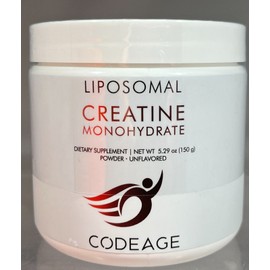 Codeage Lipsomal Creatine Monohydrate Powder Unflavored, 5.29 oz. - EXP: 3/26