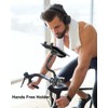Dosvsi Z Fold Exercise Bike Holder, Metal Gooseneck - Spin