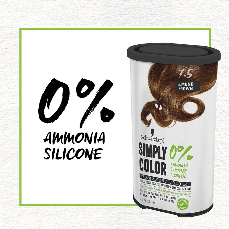 Schwarzkopf Simply Color Hair Color 5.65 Truffle Brown, 1 Application