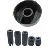 Oven Cooker Black Hob Flame Burner Hotplate Control Switch Knobs