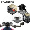 PSLER Front Ryker Windshield Wind Shield Deflector Windscreen - Fit