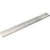 Wedo 525130 Steel Ruler With Cork Backing, 30 cm, Silver