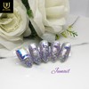  No.1205 Handmade Nail Tips - Short Ballerina / No.1205