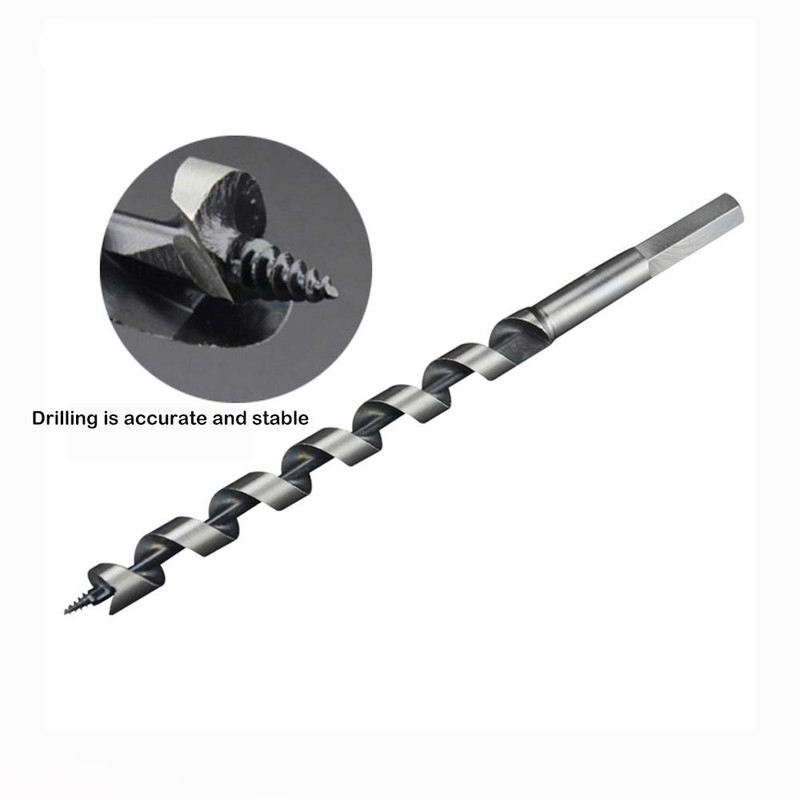 18 * 230mm Hexagonal Auger Bit Wood Drill Bit Carbon