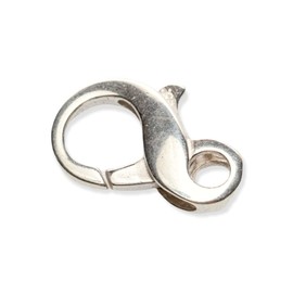925 Sterling Silver Figure Eight 8 Infinity Lobster Clasp 11.6mm Made in USA Necklace Bracelet Connector by CRAFT WIRE