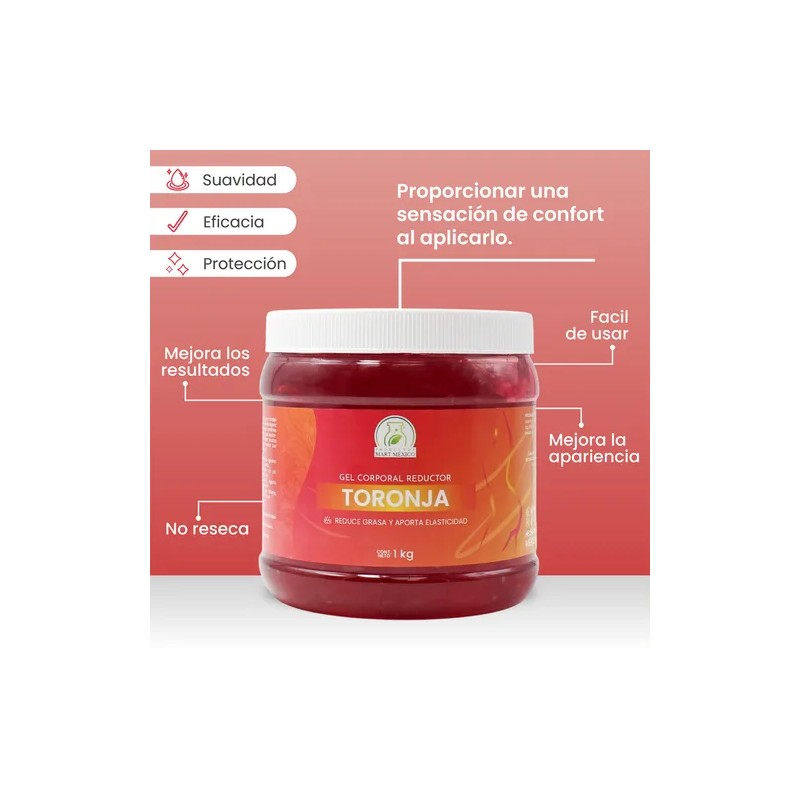 Gel Reductor Con Extracto De Toronja (1 Kilo) Tipo de